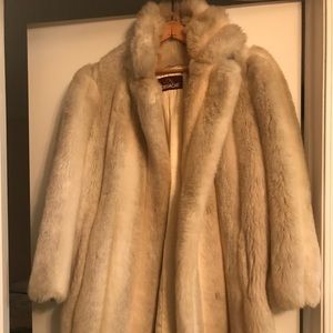 Jordache Faux Fur Long Coat